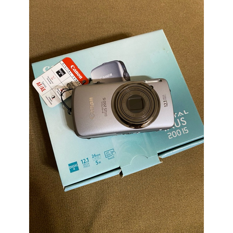 CANON IXUS 200 is CCD DIGITAL CAMERA ( SILVER COLOR) | Shopee Malaysia