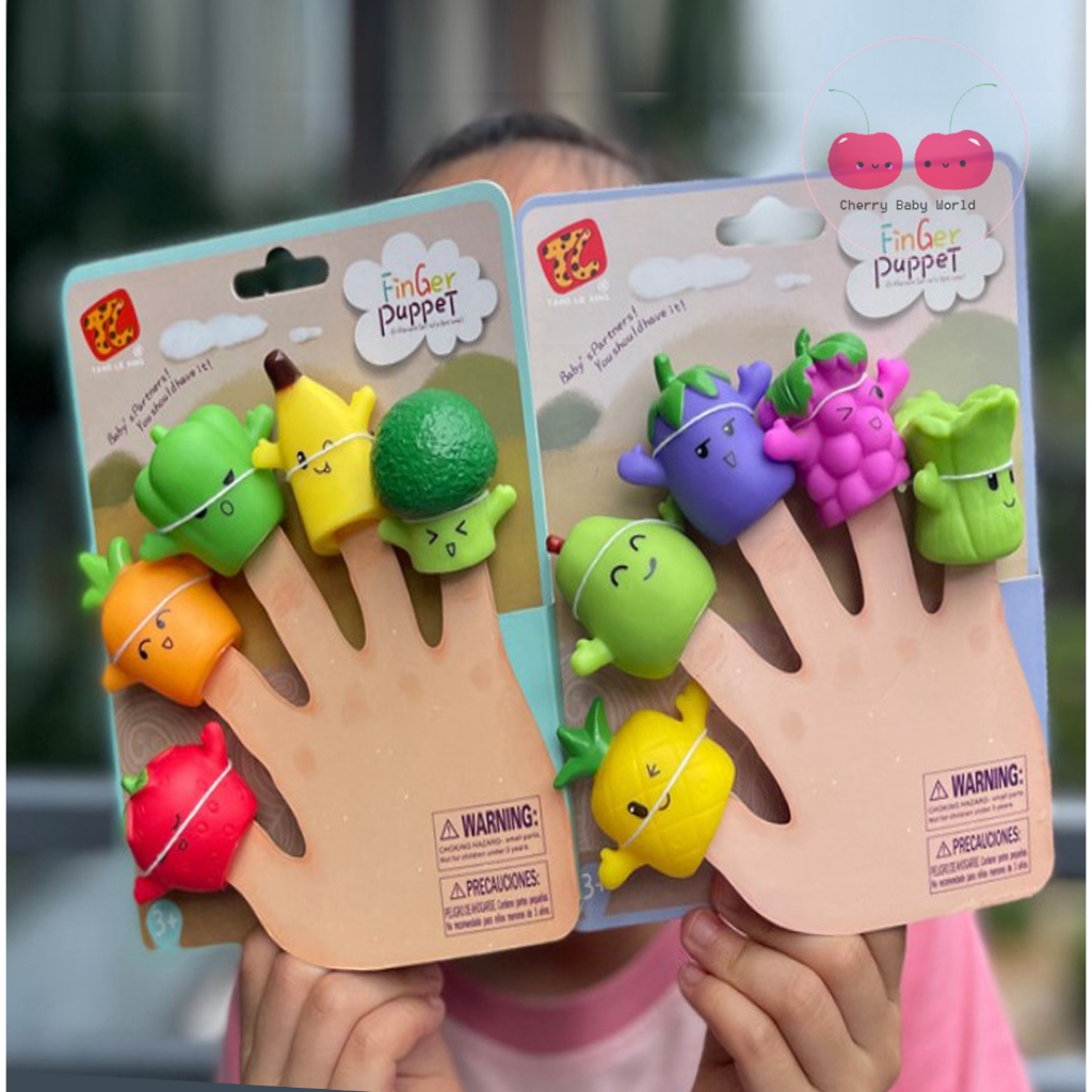 Finger Puppet Finger Doll Kindergarten Story Telling Toy Pretend Play ...