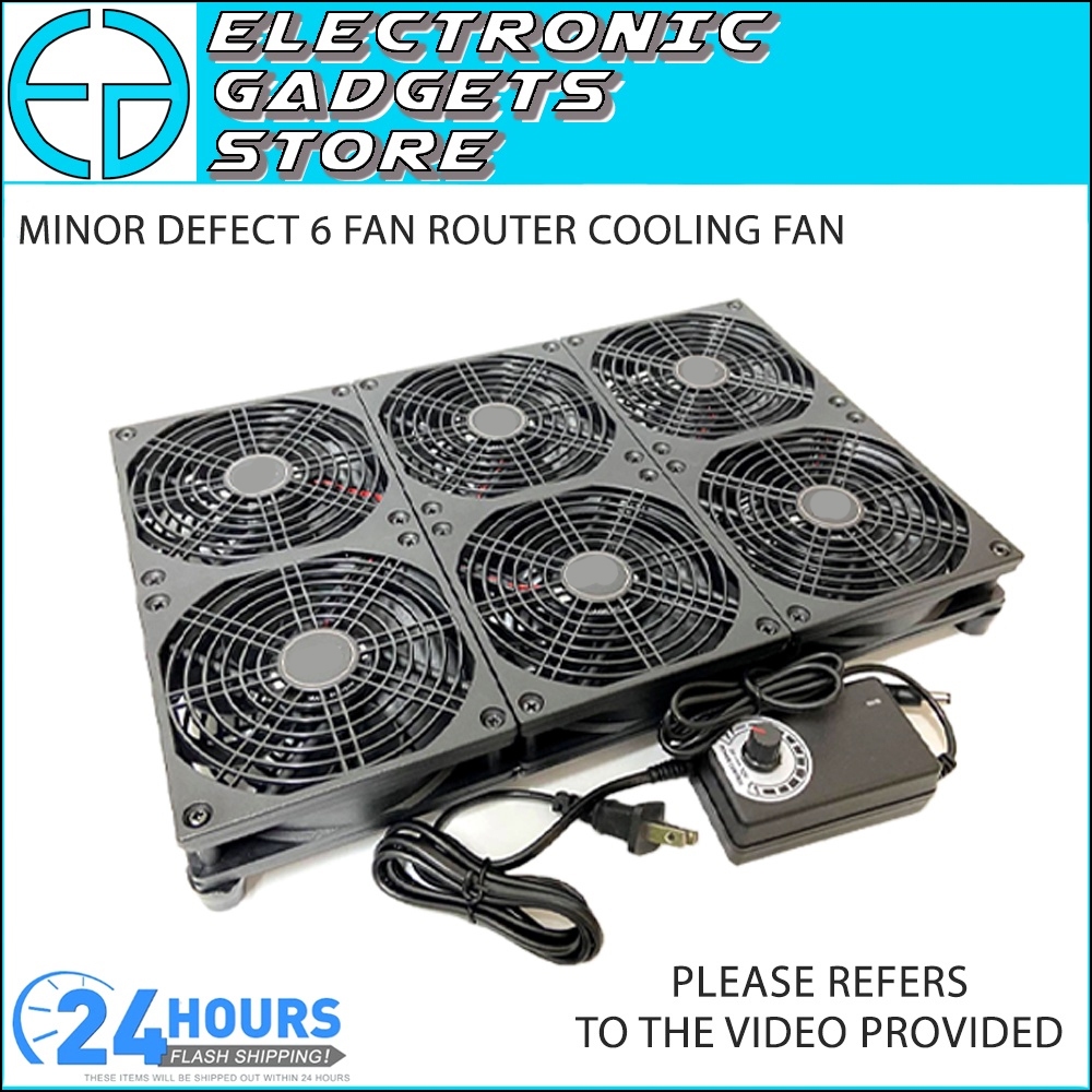 Minor Defect 6 Fan Router Cooling Fan | Shopee Malaysia