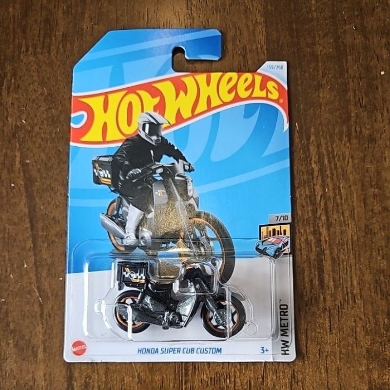 HOT WHEELS 2024 CASE J TREASURE HUNT HONDA SUPER CUB CUSTOM - R30 ...