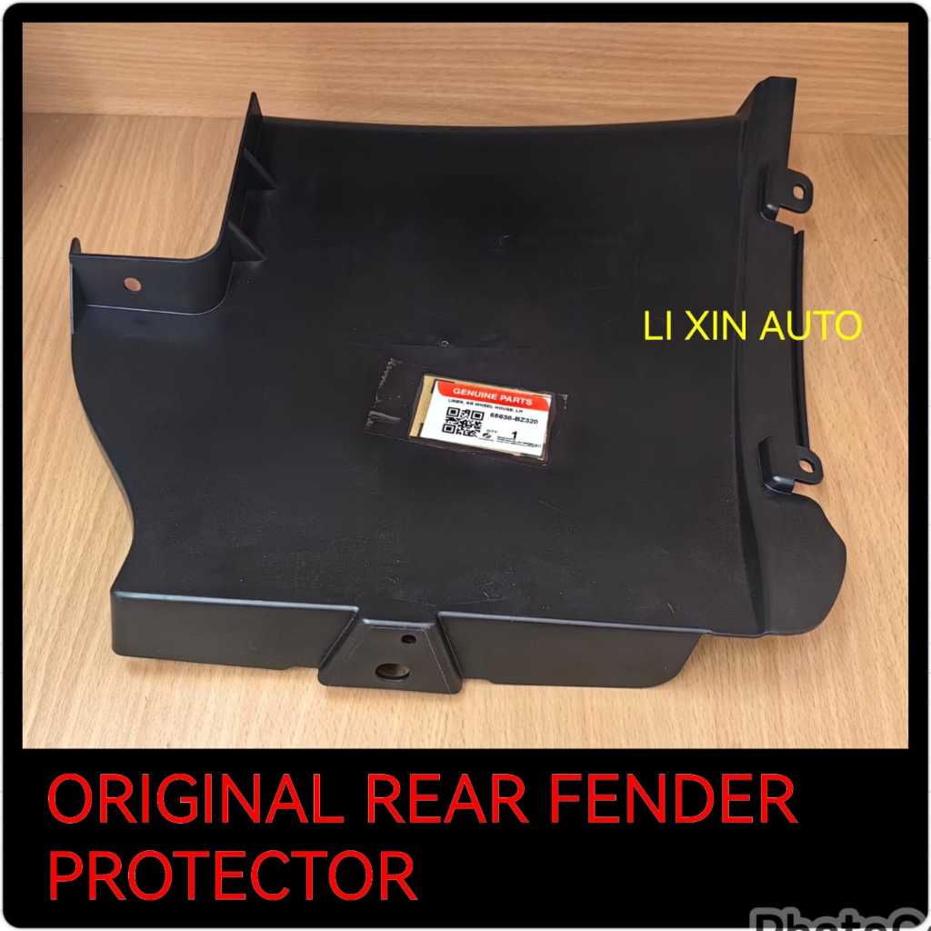 PERODUA AXIA 2023 NEW ORIGINAL REAR FENDER PROTECTOR / FENDER LINER ...