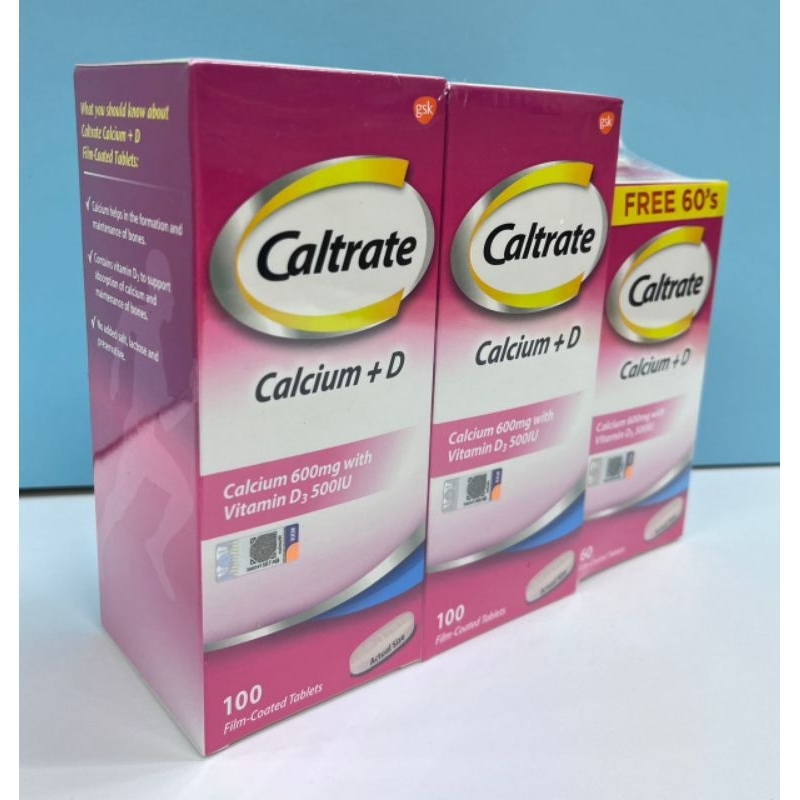 CALTRATE D 600mg 2x100+60s [Exp 07/2025] | Shopee Malaysia
