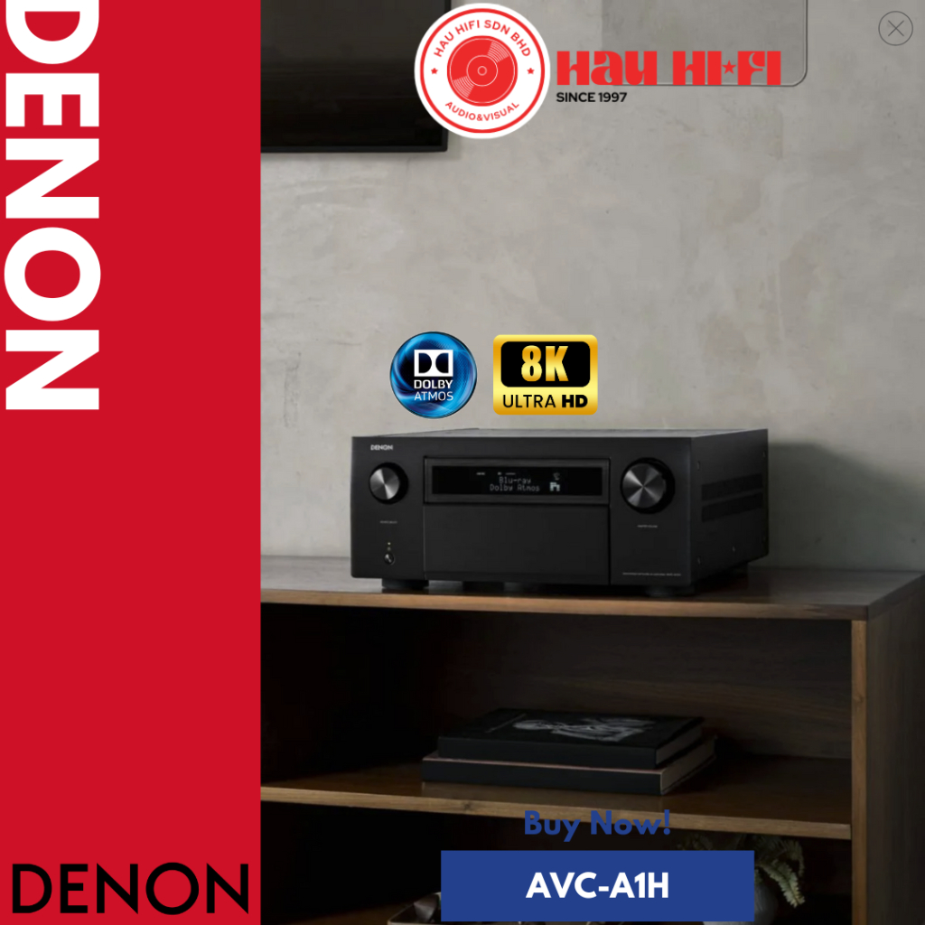 Denon AVC-A1H 15.4CH 8K Network AV Receiver (MADE IN JAPAN) | Shopee ...