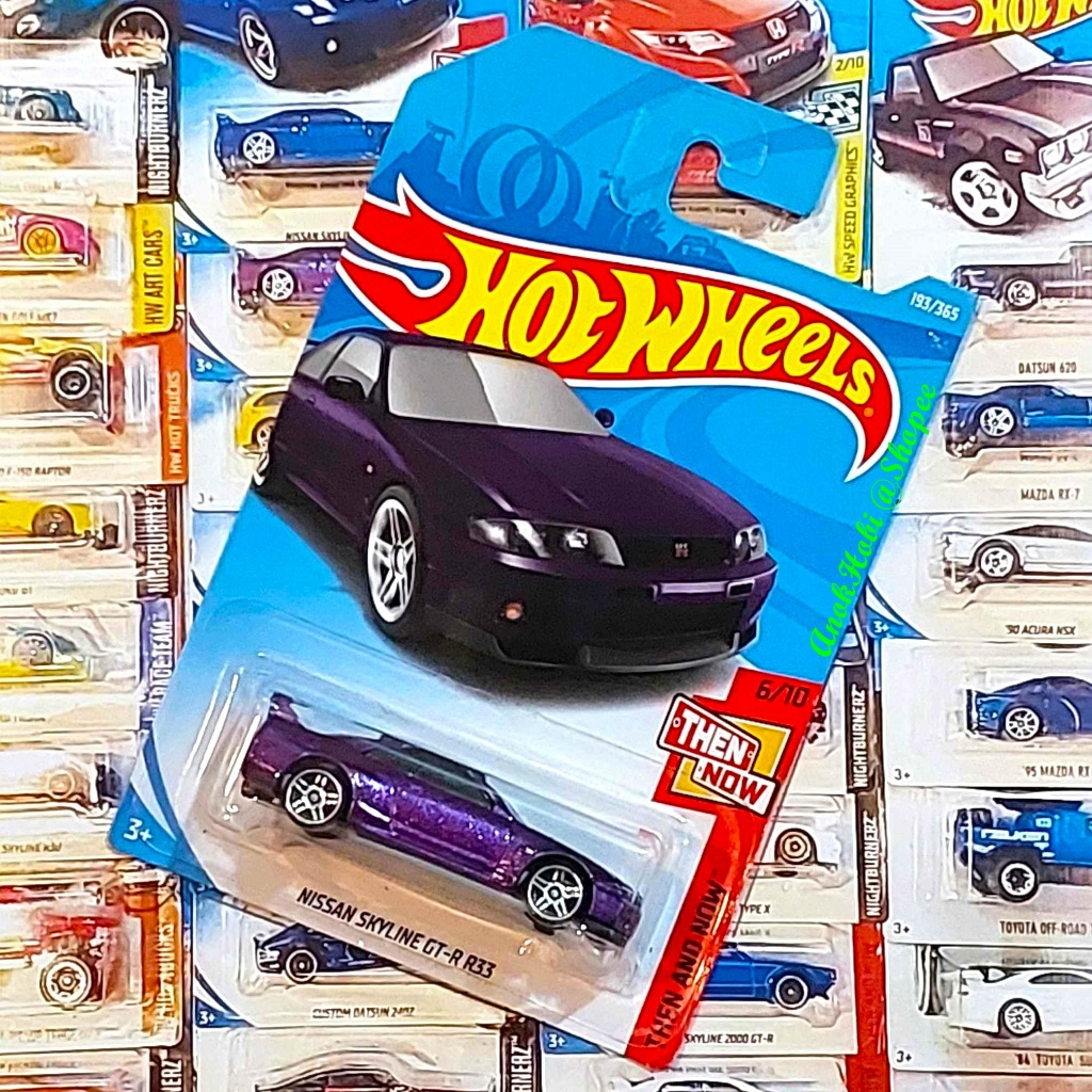 Hot wheels nissan skyline gtr r33 purple online