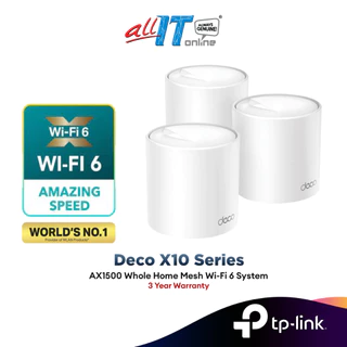 TP-Link Deco X10 AX1500 WiFi 6 Wireless Whole Hone Mesh Router Replacement by Deco M9 Plus