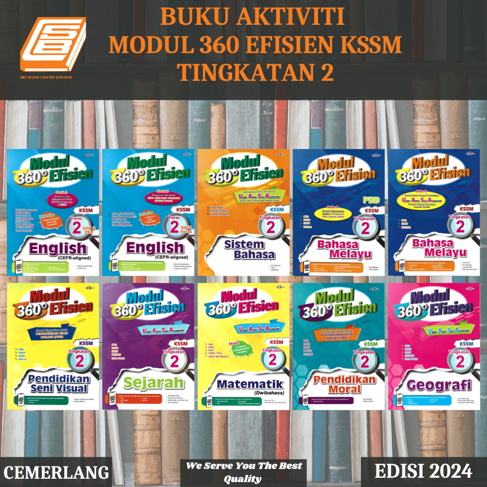 Sbcb Buku Aktiviti Modul Efisien Kssm Tingkatan Cemerlang Shopee Malaysia