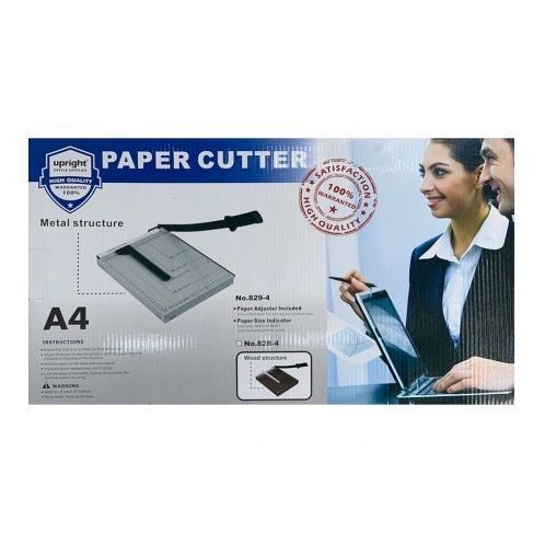 A4 Metal Steel Paper Cutter Trimmer Paper Cutter guillotine with press ...