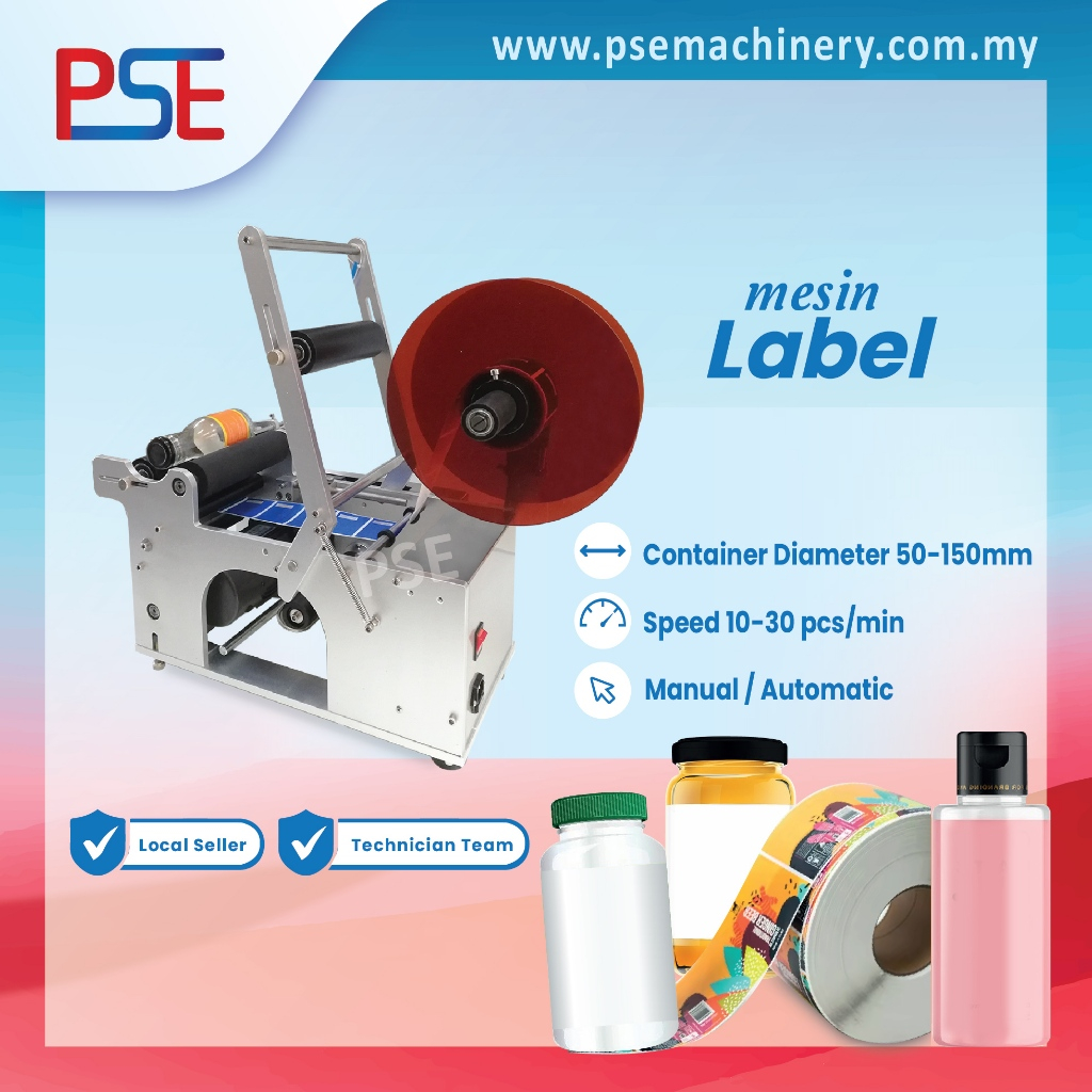Semi Auto Labeling Machine Table Top Labeling With Date Code Print ...