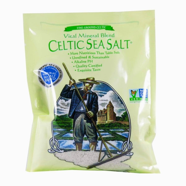 Radiant Celtic Sea Salt Fine Ground 200g Garam Laut Celtic | Shopee ...