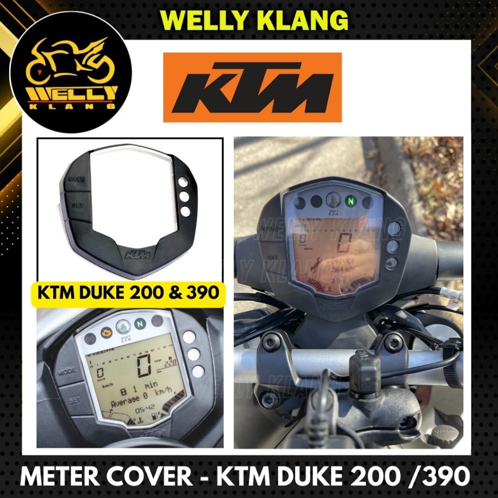 METER ASSY KTM DUKE 200 & 390 / COVER METER KTM DUKE / 390 DUKE200 ABS ...