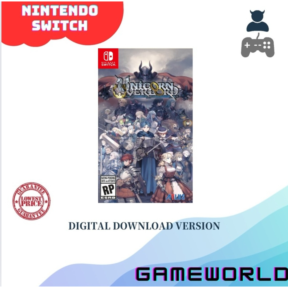 NINTENDO SWITCH】Unicorn Overlord Digital Download Games Normal Version |  Shopee Malaysia