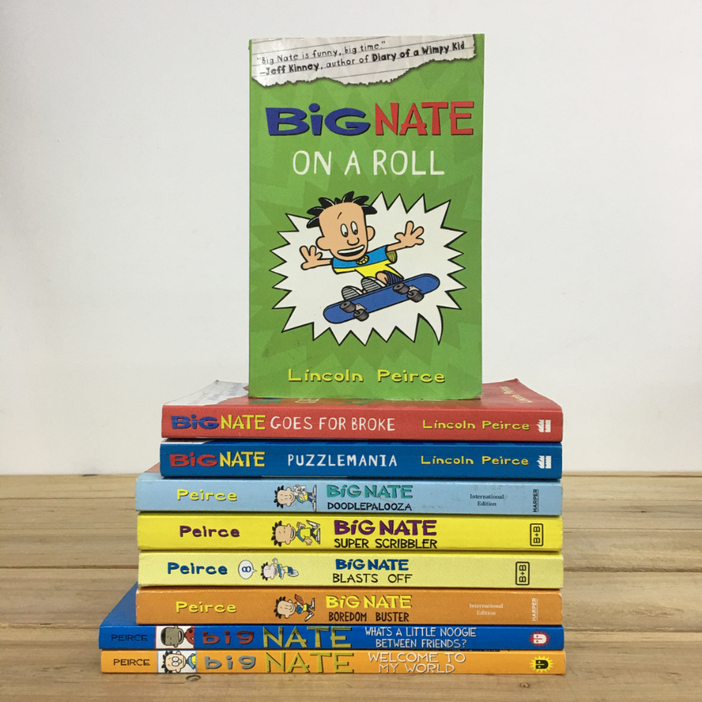 Mix of Big Nate - Comics and Activity Books (Preloved) | Shopee Malaysia