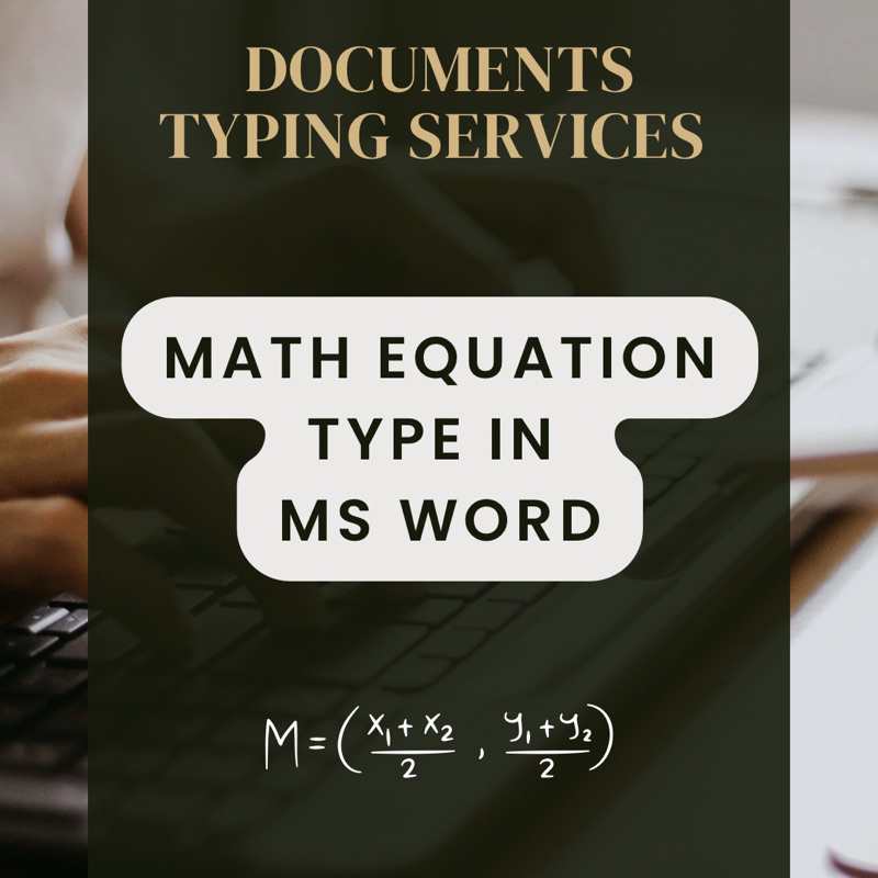 Equation Typing