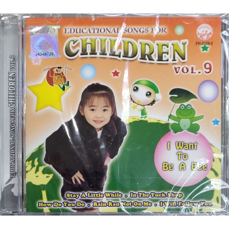 Educational Songs For Children - Vol.9 (CD) | Shopee Malaysia