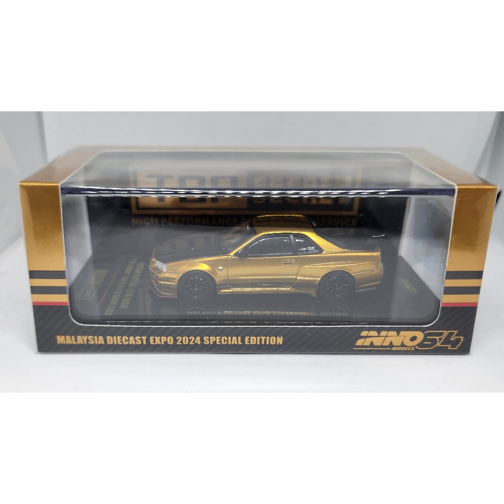 Inno 64 Malaysia Diecast Expo 2024 Mdx Exclusive Nissan Gtr R34 Top ...