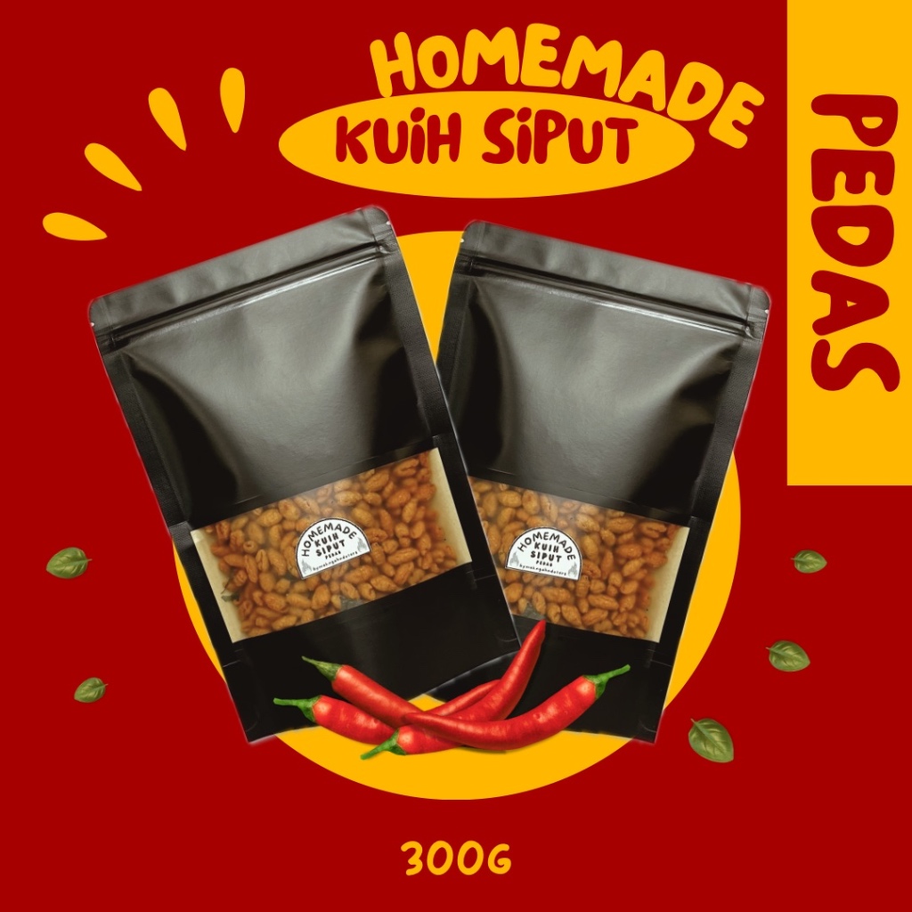 KUIH SIPUT PEDAS HOMEMADE (300g) | Shopee Malaysia