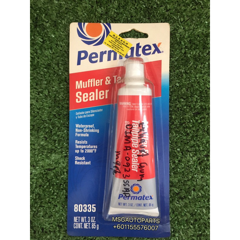 PERMATEX MUFFLER & TAILPIPE SEALER 80335 EXHAUST GUM 85g Shopee Malaysia