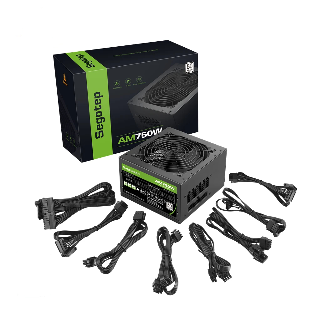 SEGOTEP AM SERIES AM650W (650W) / AM750W (750W) 80 PLUS STANDARD BLACK / WHITE EDITION POWER SUPPLY PSU | Shopee Malaysia