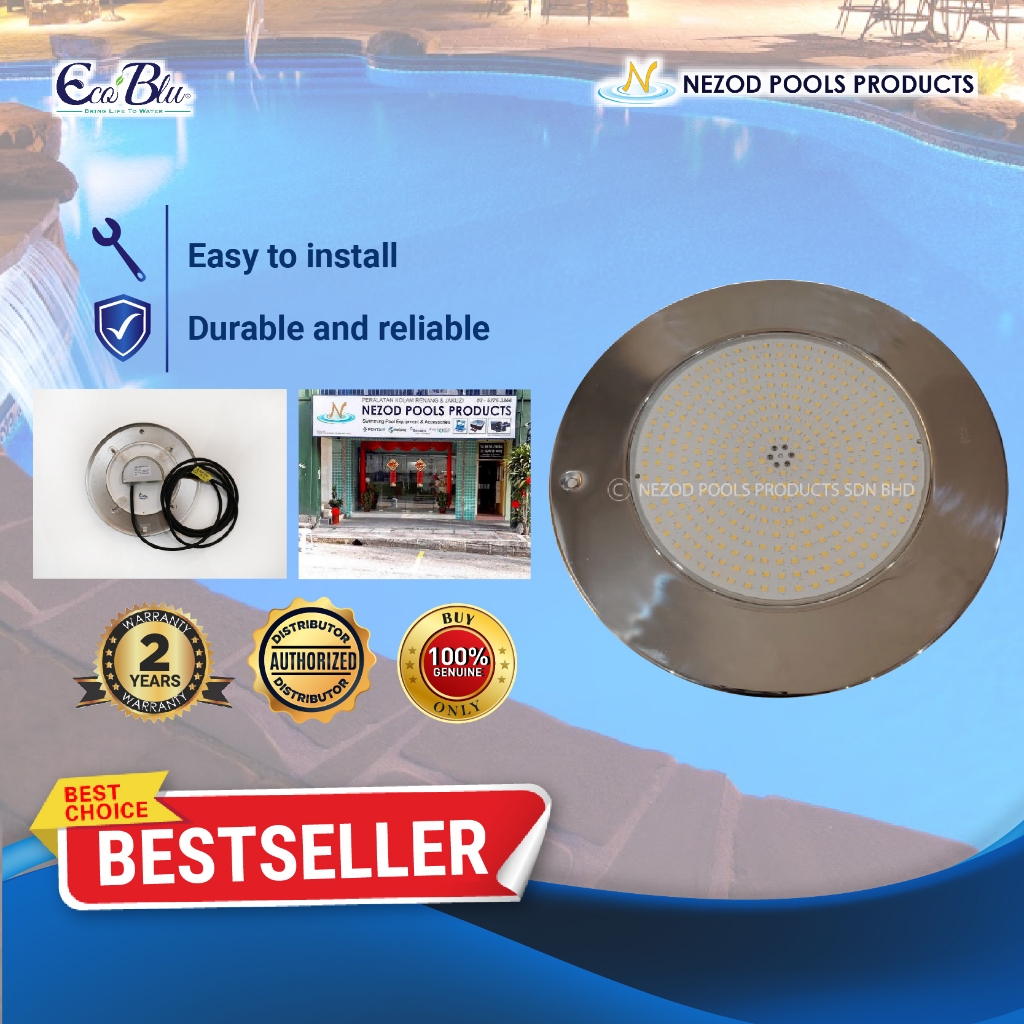 ECOBLU HR35 LED 35W/12V (WARM WHITE / WHITE) FULLY STAINLESS STEEL ...