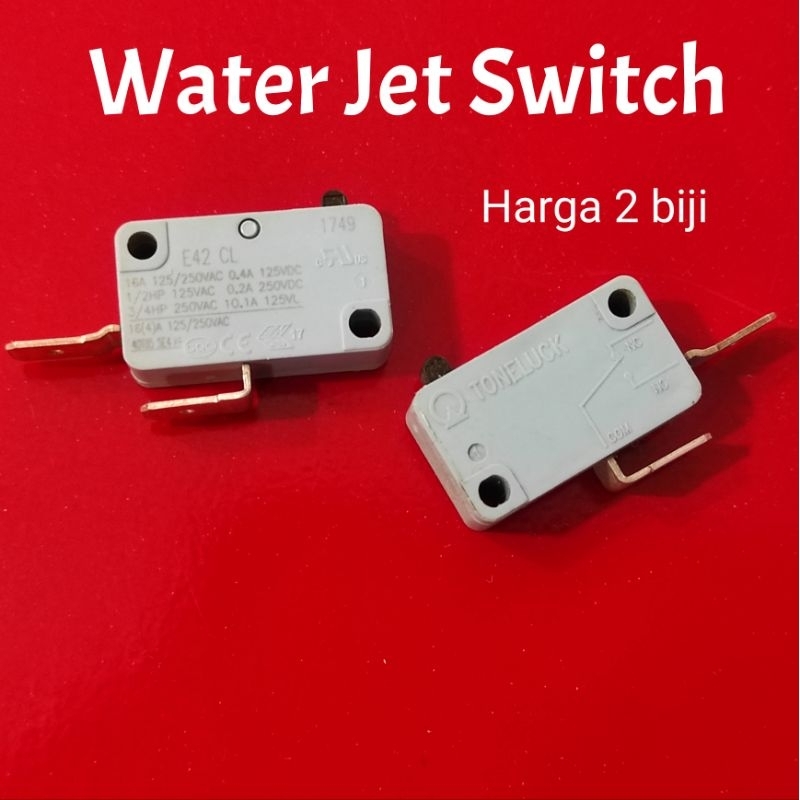 2 biji Switch Water Jet switch suis mesin cuci kereta water pump car ...