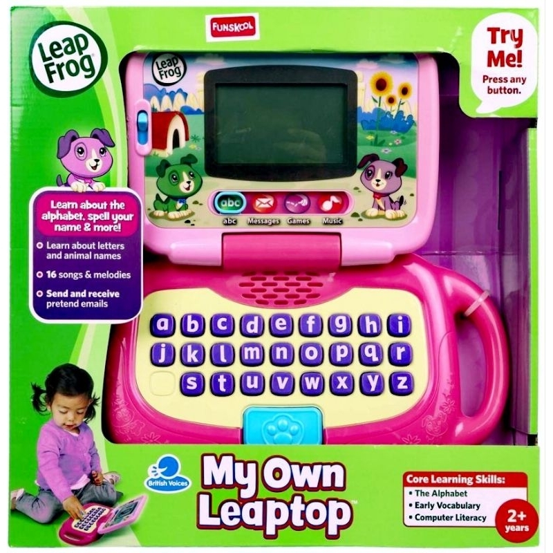 LeapFrog My Own Laptop (PINK) | Shopee Malaysia