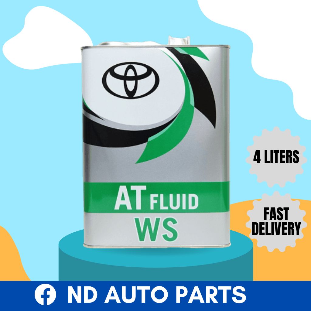 Toyota Genuine ATF WS Gear Oil 4L - 08886-81855 | Shopee Malaysia