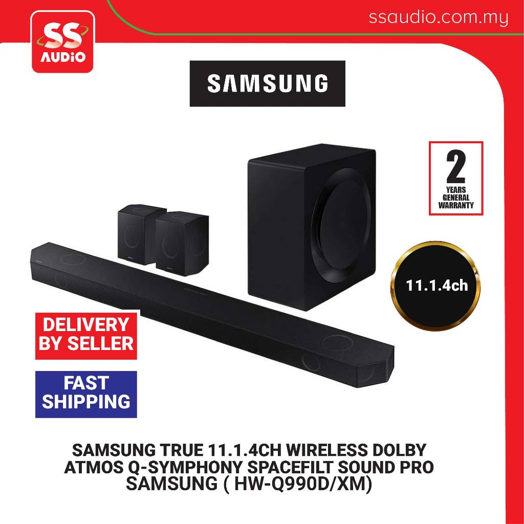 SAMSUNG HWQ990D/XM TRUE 11.1.4CH WIRELESS DOLBY ATMOS QSYMPHONY