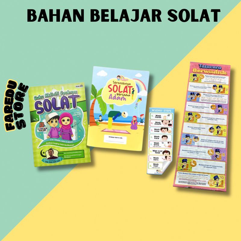 BBM BANTU BELAJAR SOLAT DAN WUDUK | BUKU PANDUAN BUKU AKTIVITI | Shopee ...