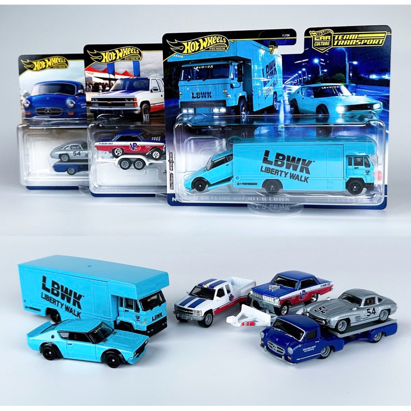 Hotwheels Premium 2024 Team Transport Mix 3 Dash C - VP Racing Drag ...