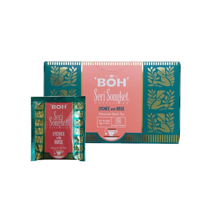 Boh Tea Seri Songket Collection ( 20 teabag / box ) | Shopee Malaysia