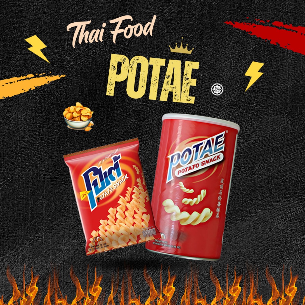 Potae Potato Snack *Thailand 48/68G 🔥 | Shopee Malaysia