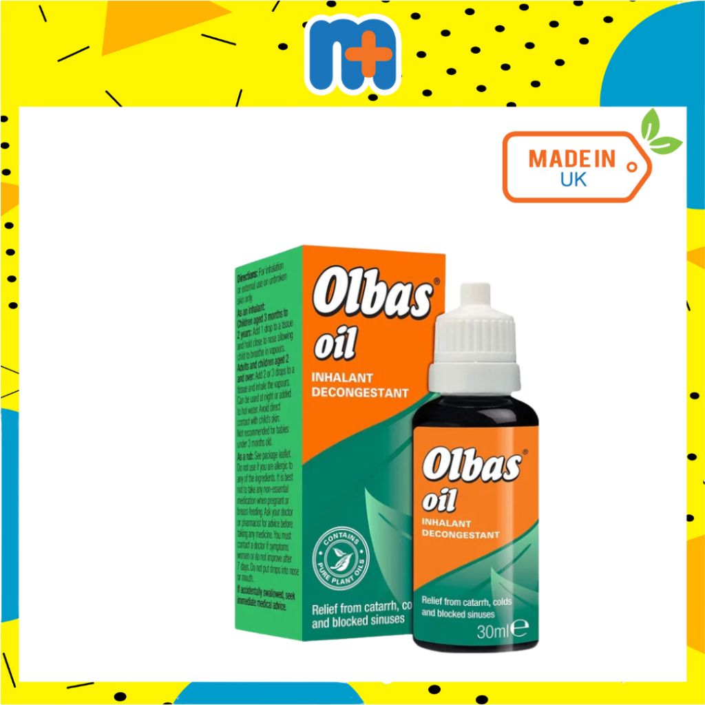 [MPLUS] OLBAS OIL 30ML | Shopee Malaysia