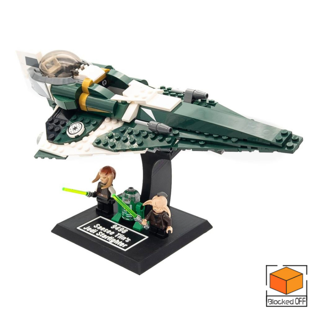 Display Stand for Lego Star Wars Saesee Tiin's Jedi Starfighter (9498 ...