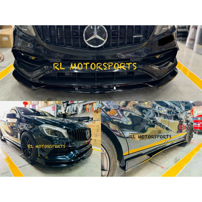 Mercedes Benz W176 A45 Facelift AMG bodykit body kit front side rear ...