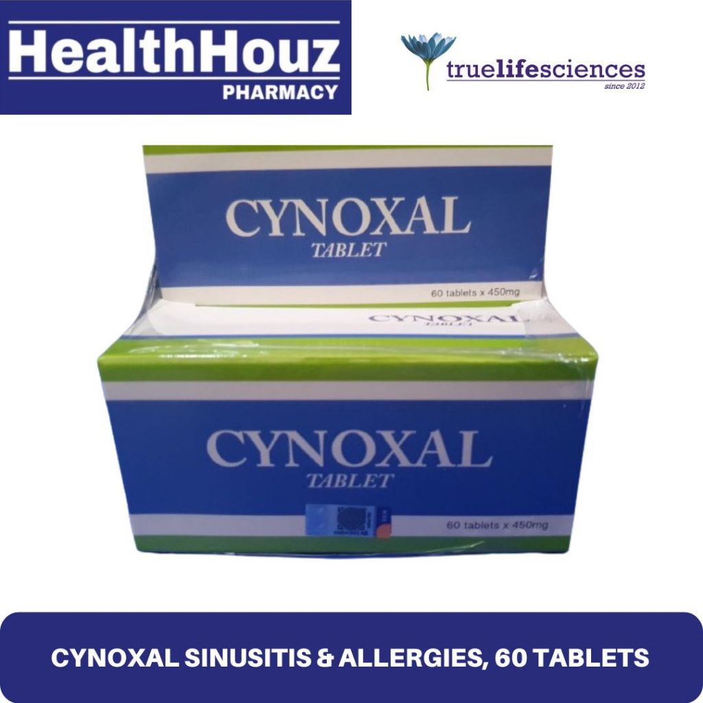 TRUELIFESCIENCES, Cynoxal Sinusitis & Allergies, 60 Tablets | Shopee ...