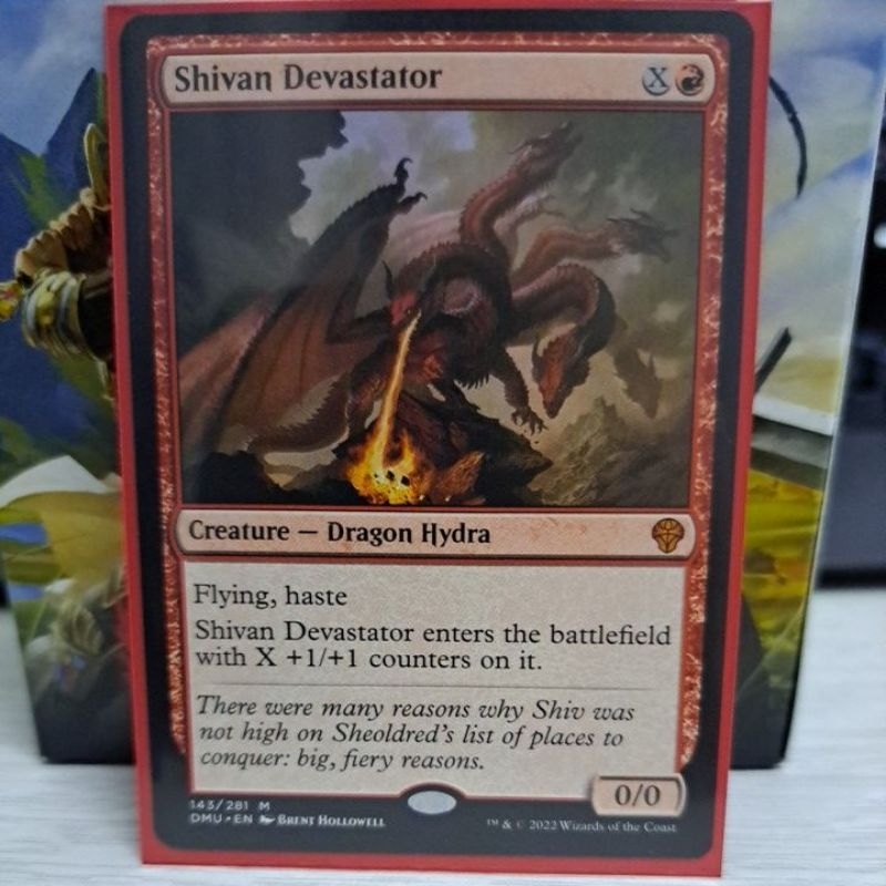 MTG Shivan Devastator (DMU)(Mythic) | Shopee Malaysia