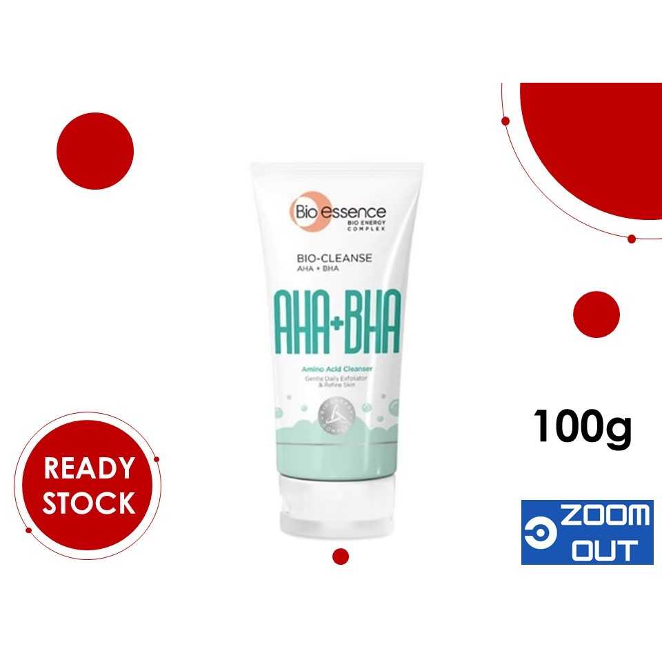 Bio-essence Bio-Cleanse AHA BHA Clarifying Cleanser (100g） | Shopee ...