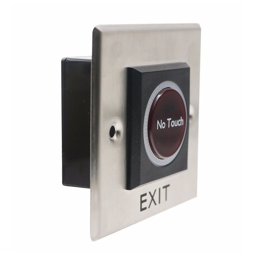 Door Access No Touch Big Infrared Exit Button to Release EM Magnet ...