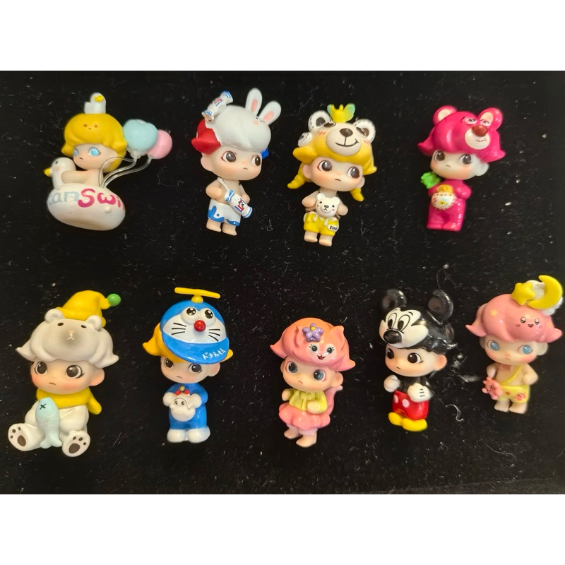 Dimoo改娃pvc萌粒泡泡玛特Dimoo modified baby pvc cute bubble mart | Shopee Malaysia