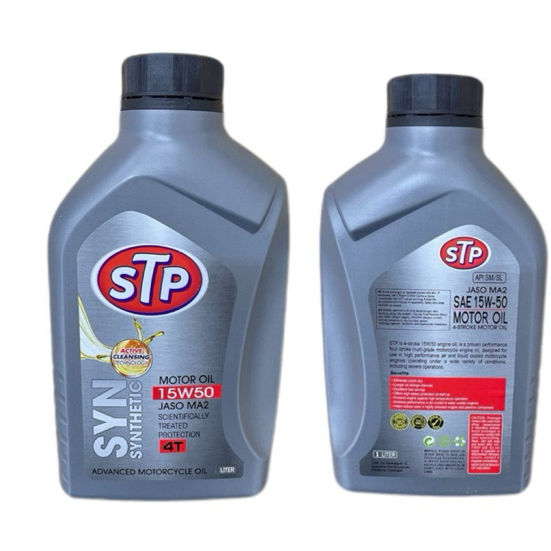 STP 15W50 SEMI SYNTHETIC ENGINE OIL MINYAK HITAM STP MINYAK ENJIN STP ...
