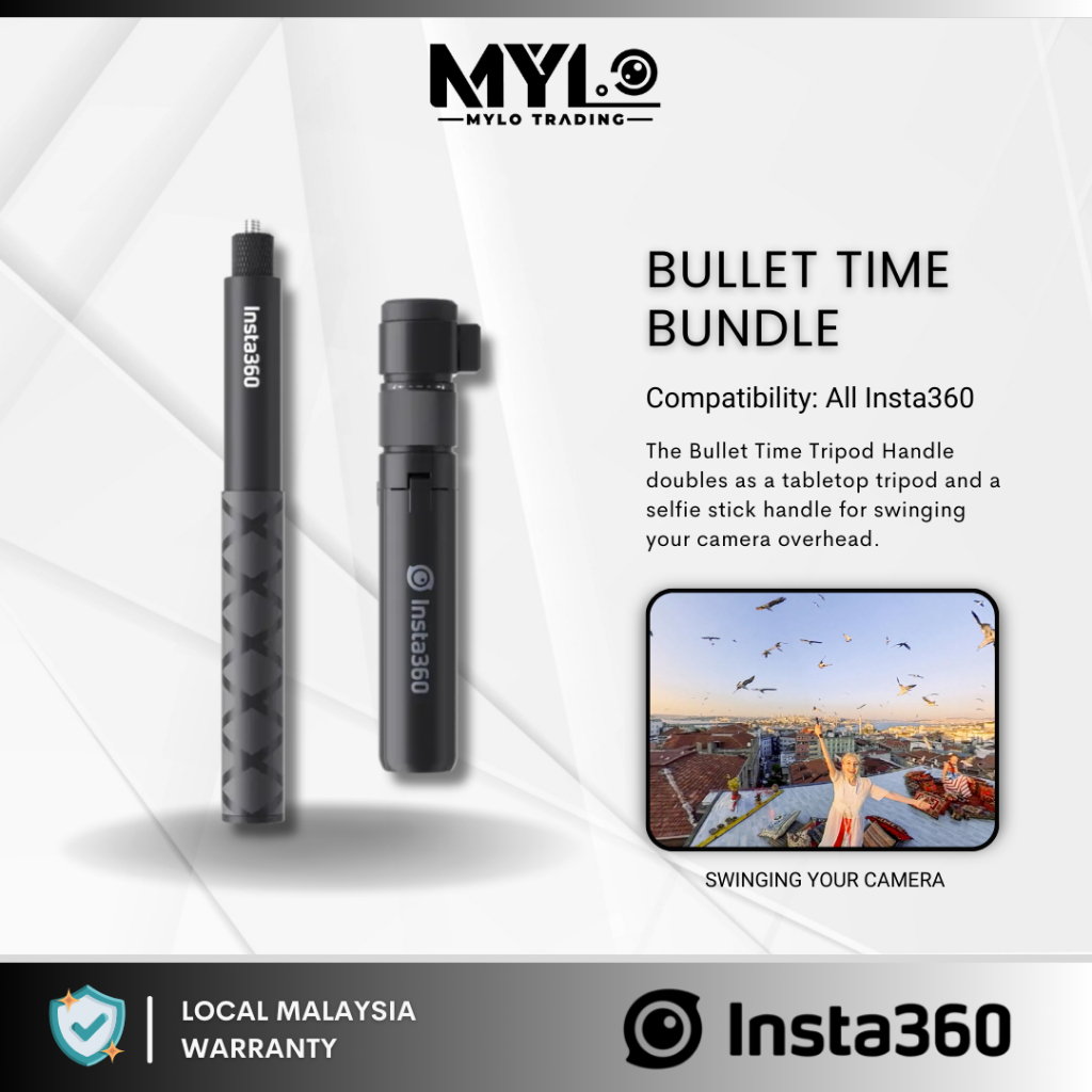 Insta360 Bullet Time Accessory & Bullet Time Bundle For Insta360 X4 ...