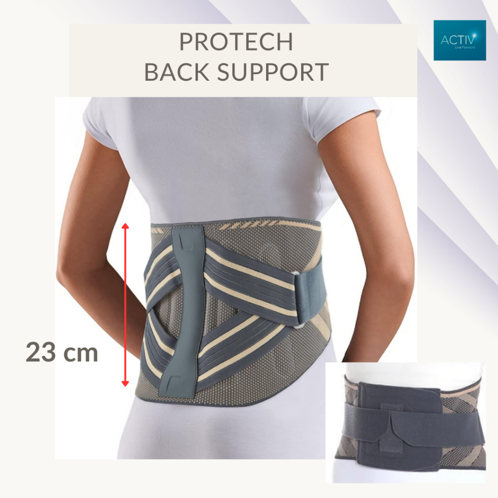 NEW Back_Support ACTIV Protech bengkung pinggang lumbar belt support ...