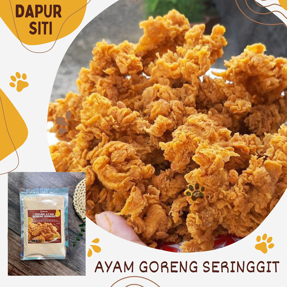 Tepung Ayam Goreng Seringgit Dapur Siti | Shopee Malaysia