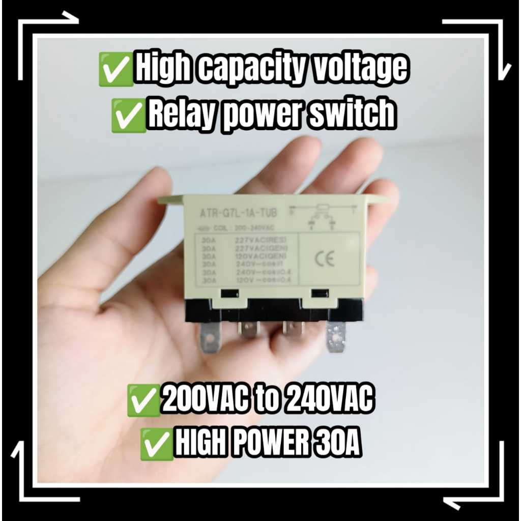 air conditioning relay power switch high capacity voltage/current panel ...