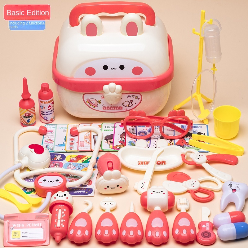 Children's pretend doctor toy set stethoscope medical kit nurse ...
