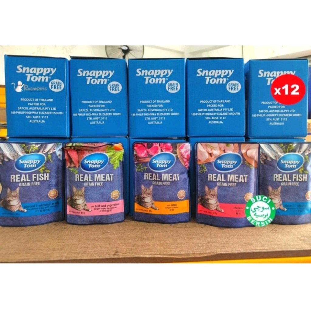 Snappy Tom 85g wet food Box x12pcs | Shopee Malaysia