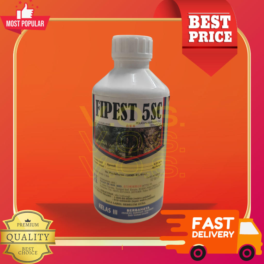 HALEX Fipest 5SC 1L Fipronil 5% Termicide Racun Anai tidak berbau same ...