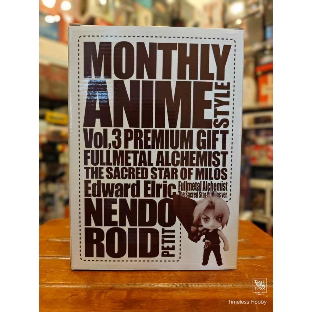 Nendoroid Edward Elric Figure Petite Fullmetal Alchemist 正版日版钢之炼金术师模型手办 ...