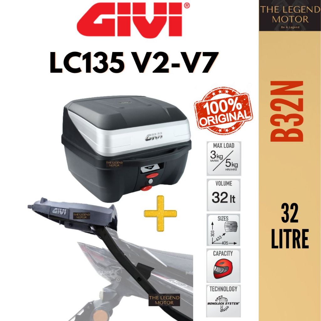 YAMAHA LC135 V2 V3 V4 V5 V6 V7 LC 135 GIVI ZR(S) HEAVY DUTY