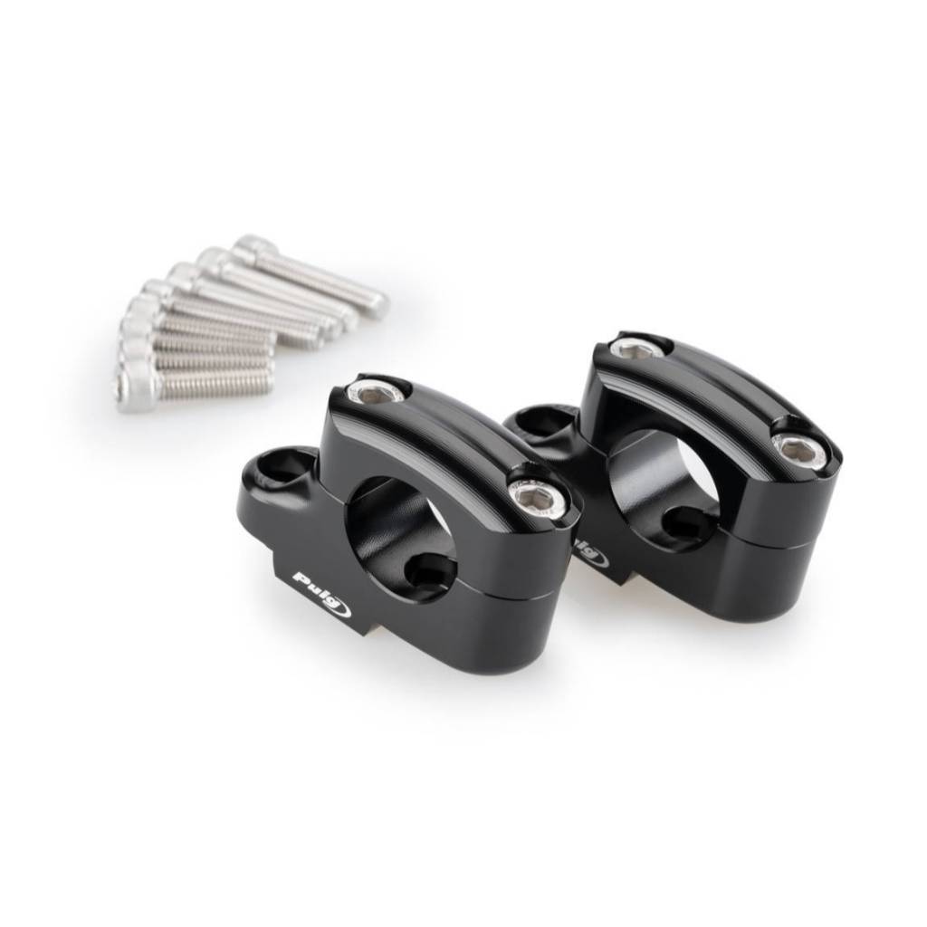 PUIG Pullback Risers For Suzuki DL1050 V-Strom/Yamaha XSR700/MT09 21-23 ...
